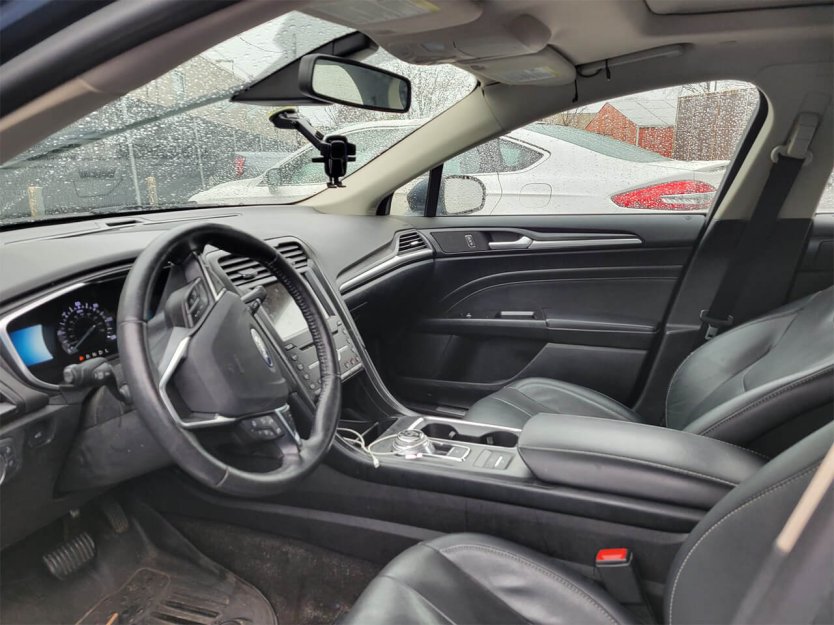 Salvage 2019 Ford Fusion Titanium Hybrid