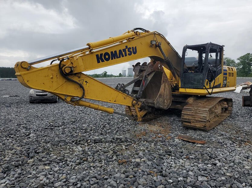 Salvage 2019 Komatsu Pc210lc Excavator