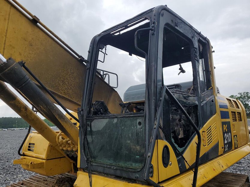 Salvage 2019 Komatsu Pc210lc Excavator