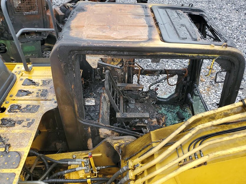 Salvage 2019 Komatsu Pc210lc Excavator