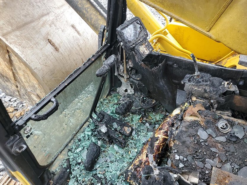 Salvage 2019 Komatsu Pc210lc Excavator