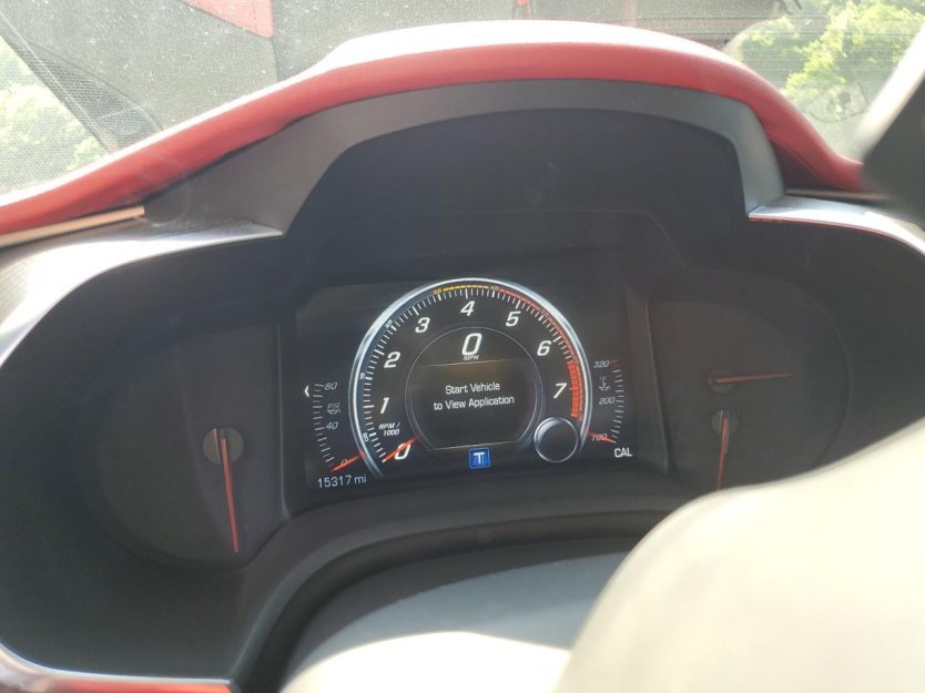 Salvage 2019 Chevrolet Corvette Grand Sport 2lt