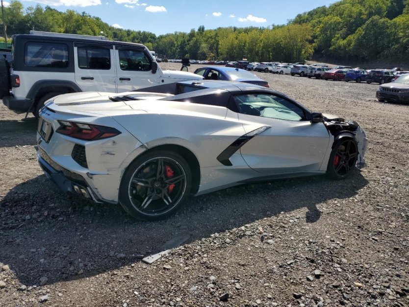 Salvage 2021 Chevrolet Corvette Stingray 3lt