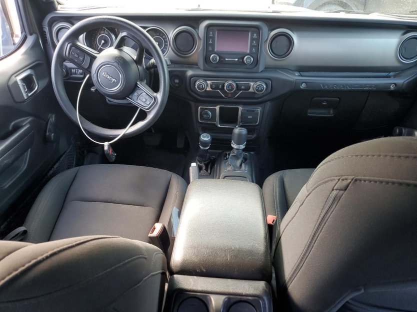 Salvage 2021 Jeep Wrangler Unlimited Sport