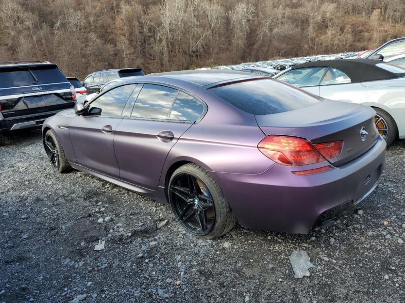 Salvage 2016 Bmw 650i 