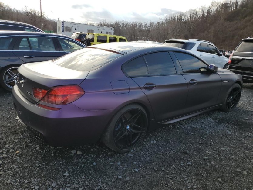 Salvage 2016 Bmw 650i 