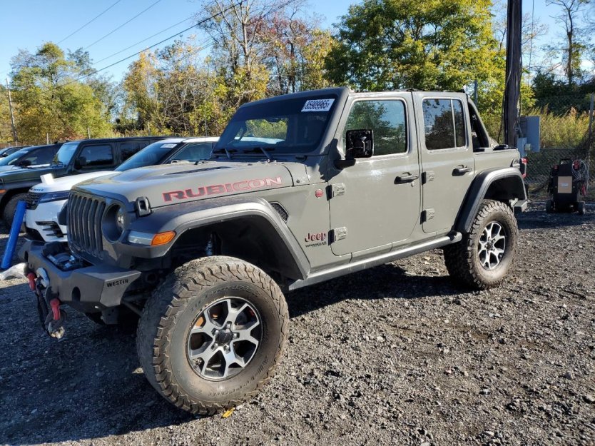 Salvage 2021 Jeep Wrangler Unlimited Rubicon
