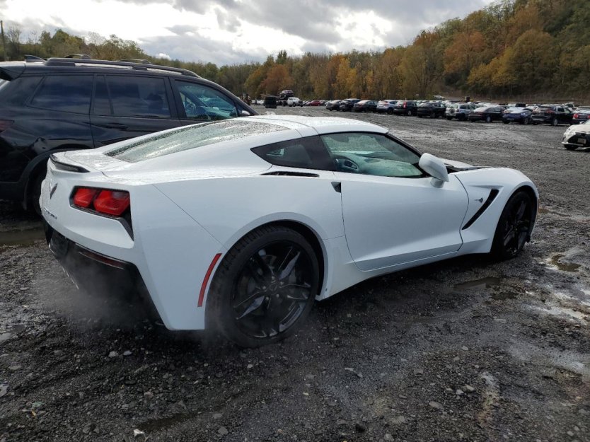 Salvage 2018 Chevrolet Corvette Stingray 1lt