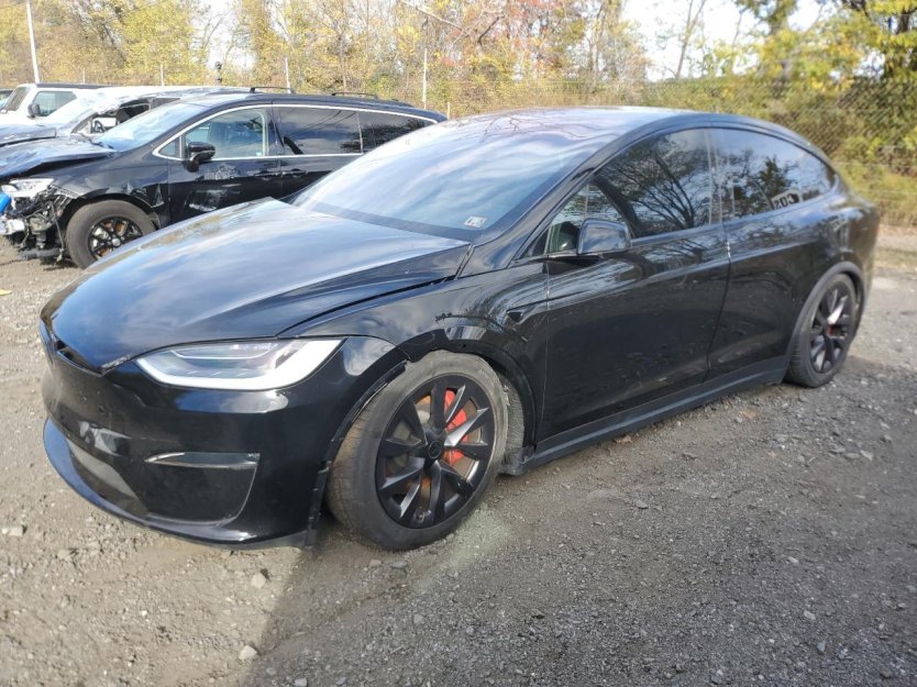 Salvage 2023 Tesla Model X Plaid