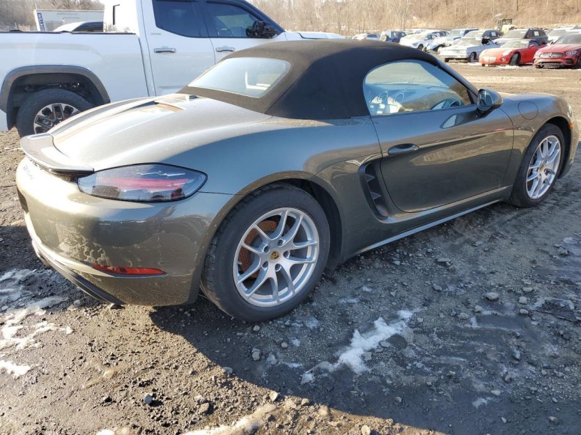 Salvage 2022 Porsche Boxster 