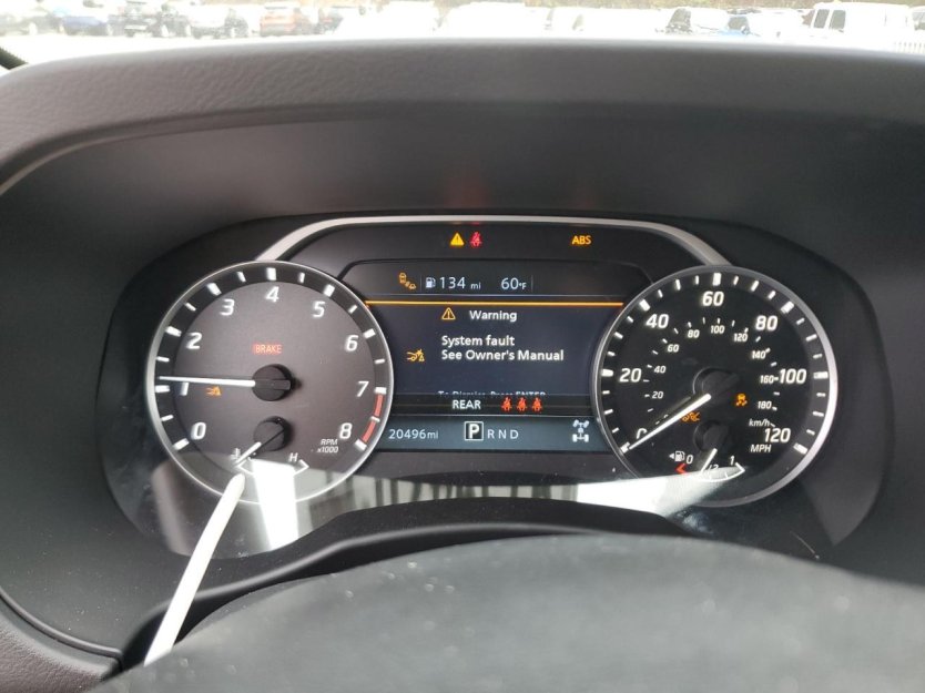 Salvage 2025 Nissan Frontier Sv 