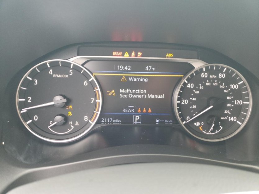 Salvage 2025 Nissan Altima Sr