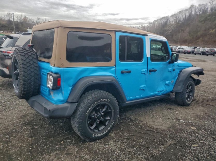 Salvage 2021 Jeep Wrangler Unlimited Sport