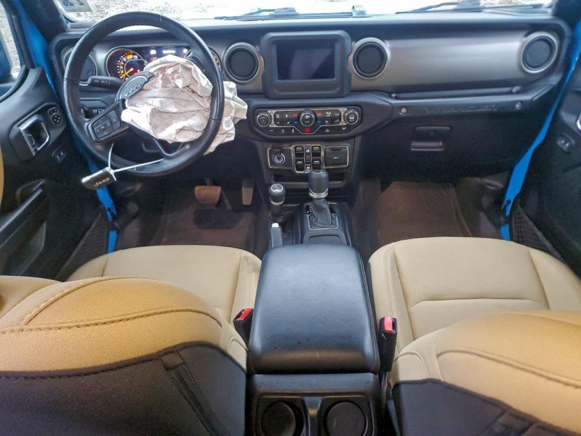 Salvage 2021 Jeep Wrangler Unlimited Sport