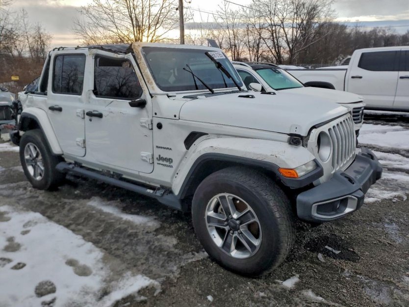 Salvage 2021 Jeep Wrangler Unlimited Sahara