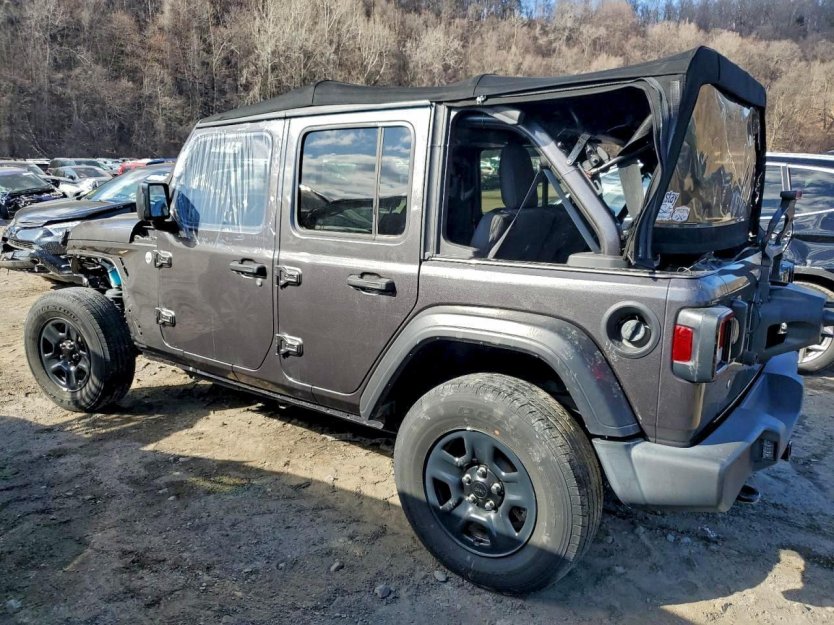 Salvage 2021 Jeep Wrangler Unlimited Sport