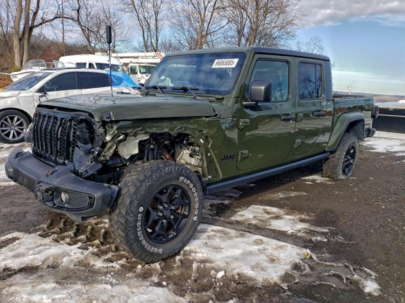 Salvage 2022 Jeep Gladiator Sport