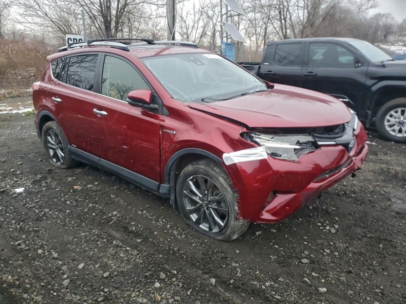 Salvage 2018 Toyota Rav4 Hv Limited