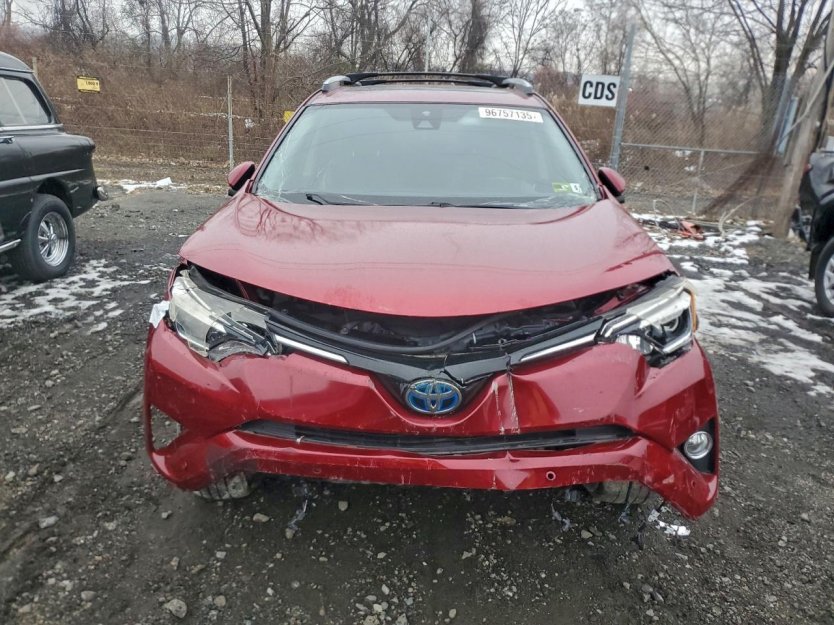 Salvage 2018 Toyota Rav4 Hv Limited