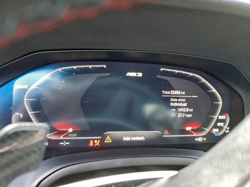 Salvage 2022 Bmw M3 Competition