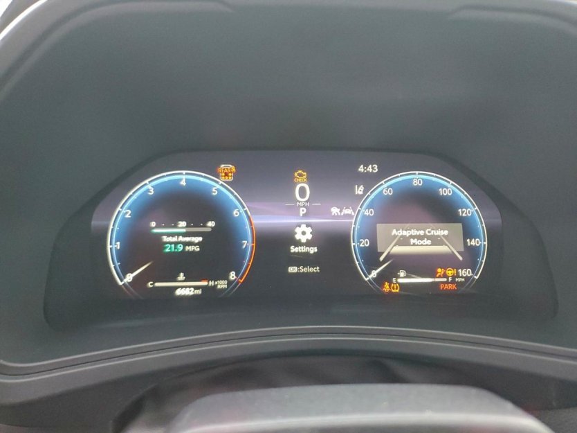 Salvage 2025 Toyota Grand Highlander Platinum