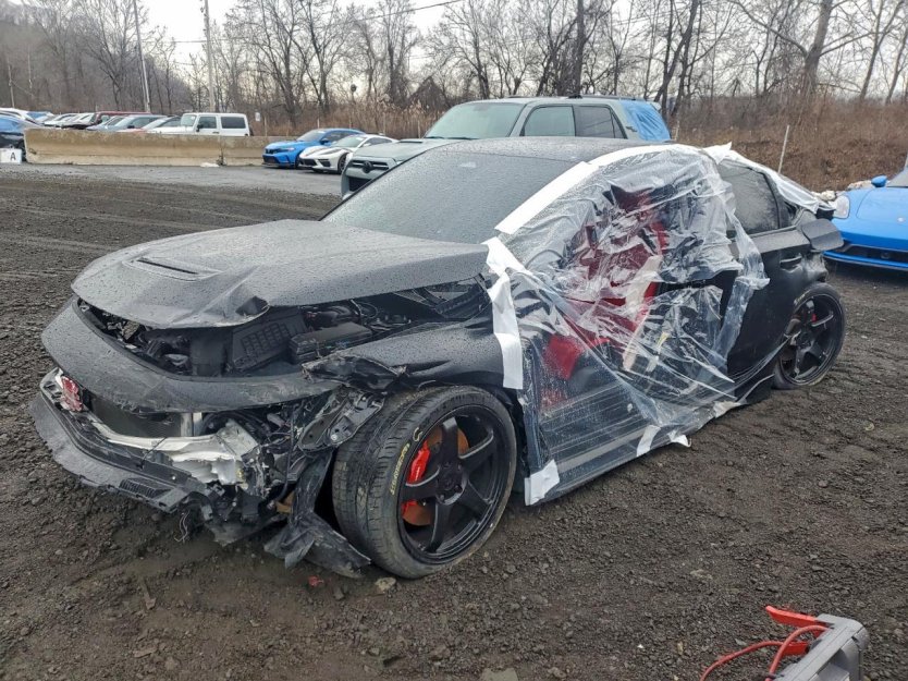 Salvage 2025 Honda Civic Type-r