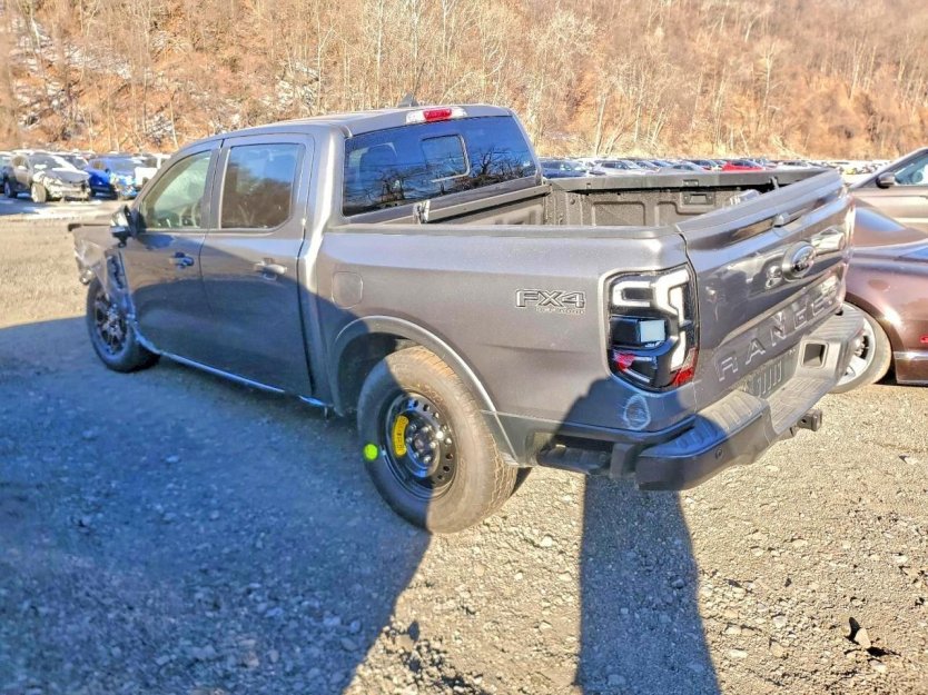 Salvage 2025 Ford Ranger Lariat