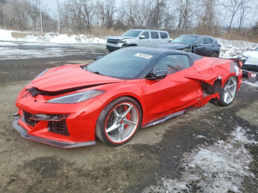 Salvage 2024 Chevrolet Corvette E-ray 2lz