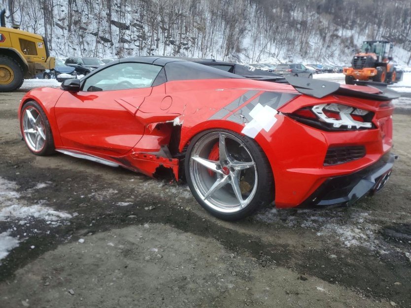Salvage 2024 Chevrolet Corvette E-ray 2lz
