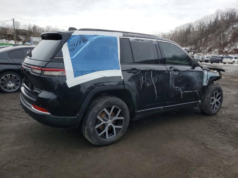 Salvage 2025 Jeep Grand Cherokee Limited