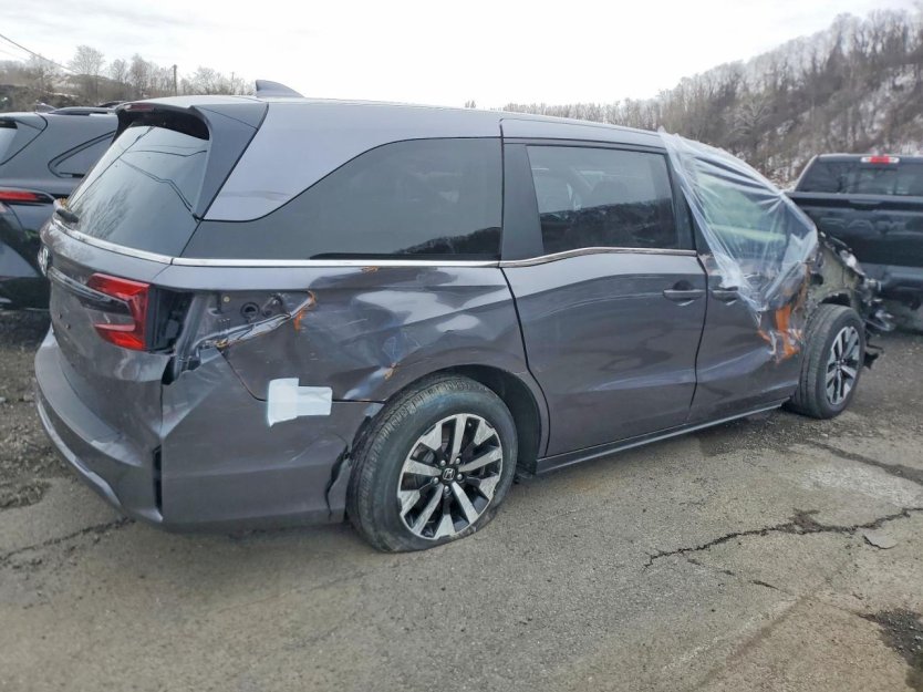 Salvage 2025 Honda Odyssey Exl