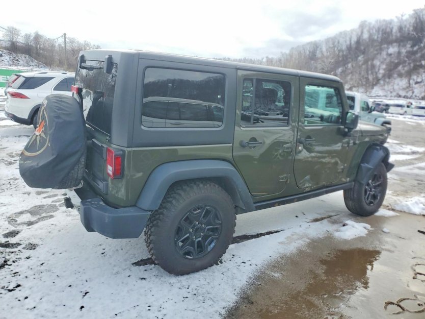 Salvage 2016 Jeep Wrangler Unlimited Sport