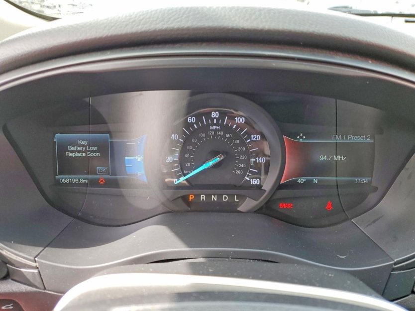 Salvage 2018 Ford Fusion Se