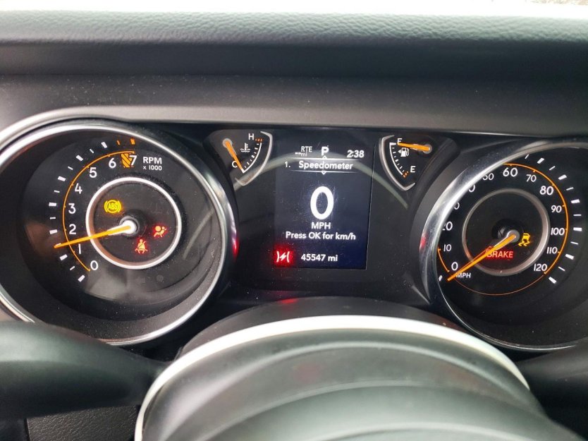 Salvage 2022 Jeep Wrangler Unlimited Sport