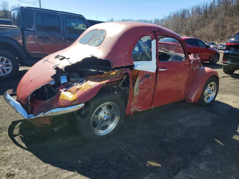 Salvage 1969 Volkswagen Beetle 