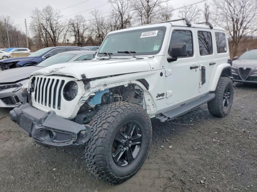 Salvage 2022 Jeep Wrangler Unlimited Sahara