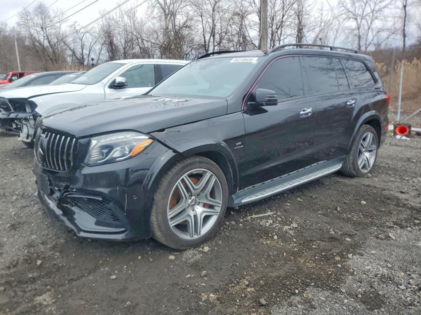 Salvage 2019 Mercedes-benz Gls 63 Amg