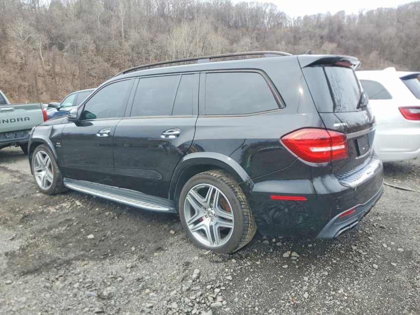Salvage 2019 Mercedes-benz Gls 63 Amg