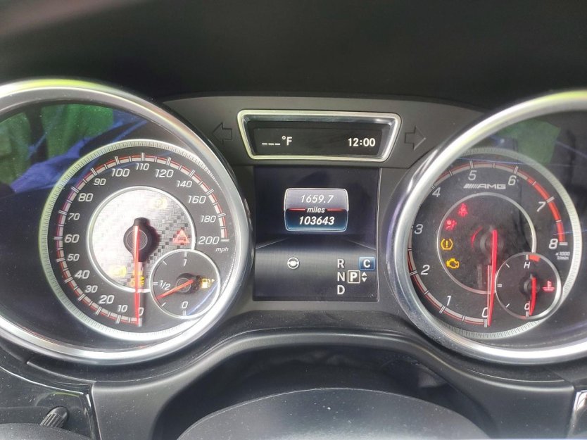 Salvage 2019 Mercedes-benz Gls 63 Amg