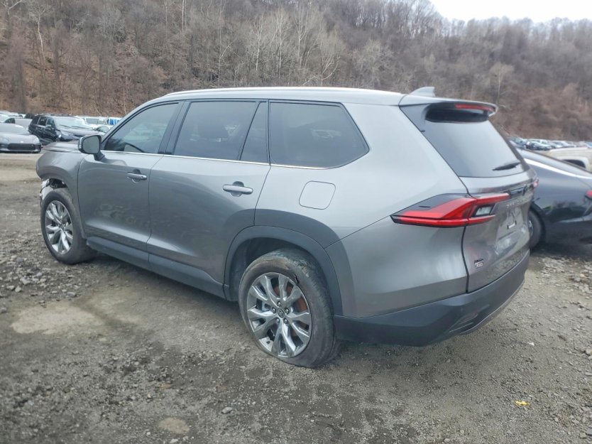 Salvage 2025 Toyota Grand Highlander Limited