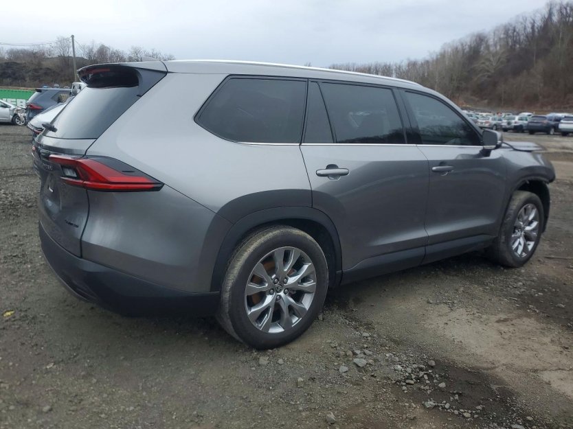 Salvage 2025 Toyota Grand Highlander Limited