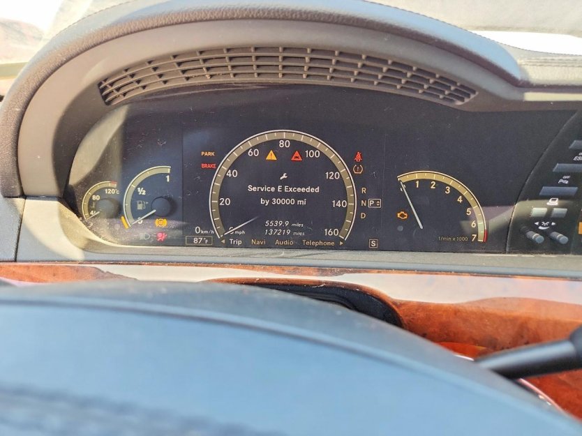 Salvage 2008 Mercedes-benz S 550 