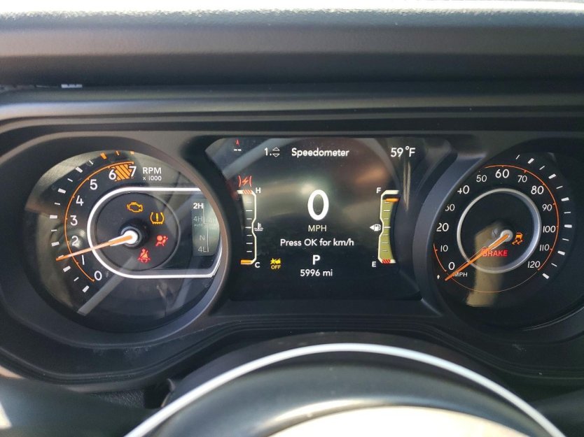 Salvage 2025 Jeep Wrangler Rubicon