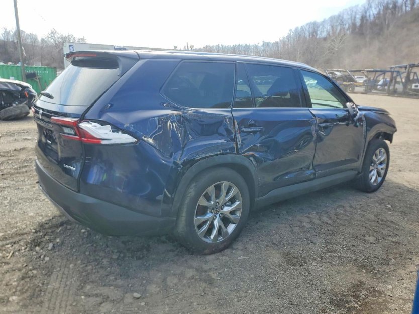 Salvage 2025 Toyota Grand Highlander Limited
