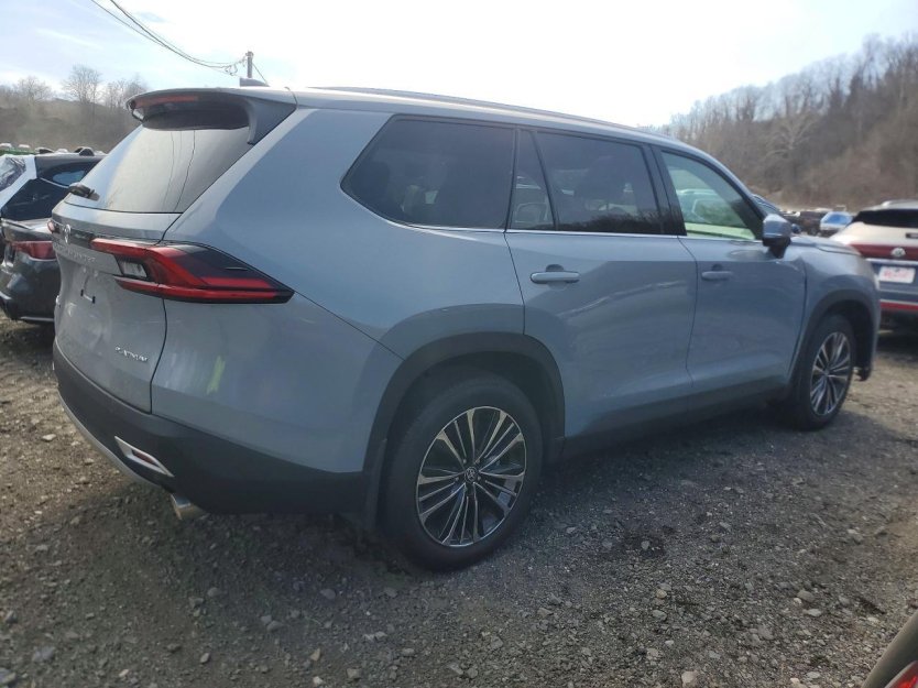 Salvage 2025 Toyota Grand Highlander Hybrid Max Platinum