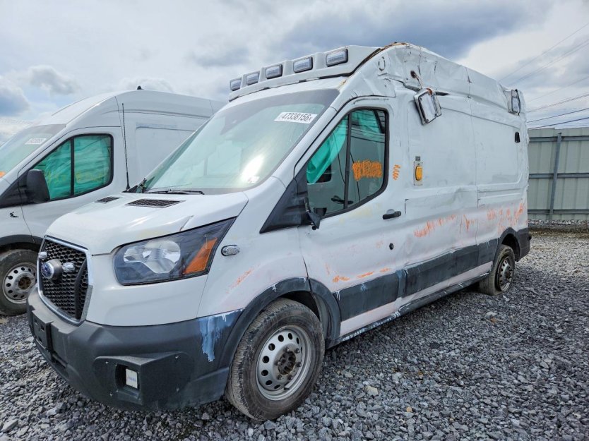 Salvage 2024 Ford Transit Ambulance
