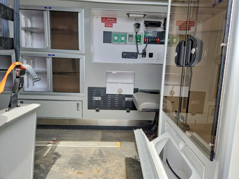 Salvage 2024 Ford Transit Ambulance