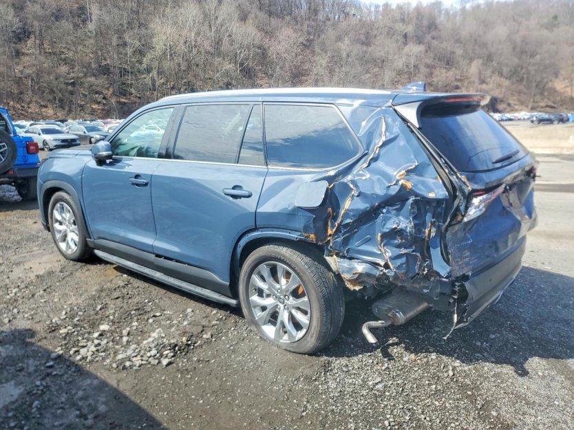 Salvage 2025 Toyota Grand Highlander Hybrid Limited