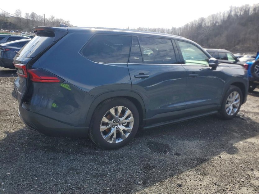 Salvage 2025 Toyota Grand Highlander Hybrid Limited