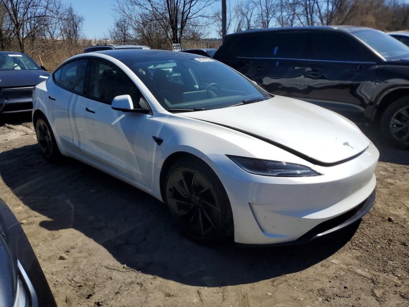 Salvage 2025 Tesla Model Performance